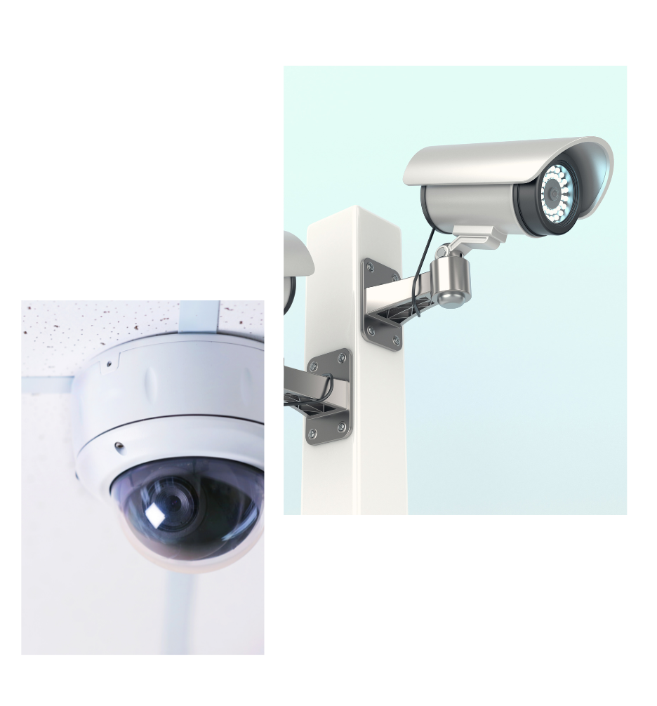 collage of surveillance systems